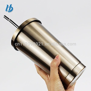Personalized tumbler cup with lid and straw,colorful straw mug wholesale