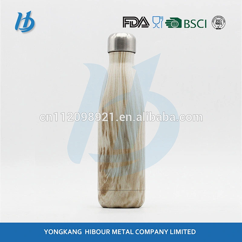 modern innovational 500ml cola shaped stainless steel vacuum flask bottle sport water bottle hot sale on amazon
