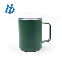 10oz stainless steel coffee mug with handle vacuum insulated stainless steel  Mug