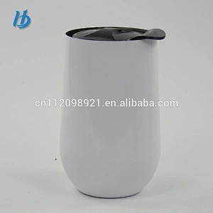 Stainless Steel Stemless Wine Glass Set 18 oz, Elegant and Modern Large Unbreakable Shatterproof Metal Tumbler