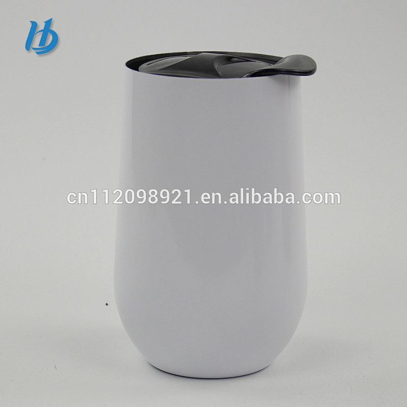 Stainless Steel Stemless Wine Glass Set 18 oz, Elegant and Modern Large Unbreakable Shatterproof Metal Tumbler