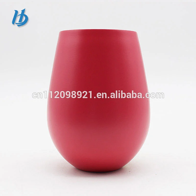 High quality Wholesale in bulk Coffee cup car double wall stainless steel eggs shape suit for office and home