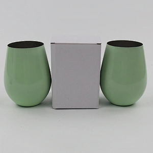steel tumbler  stainless steel single wall wine glass  single wall coffee cups thermo cups