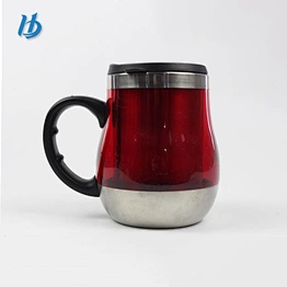 High quality camping coffee pot,double wall coffee pot with handle