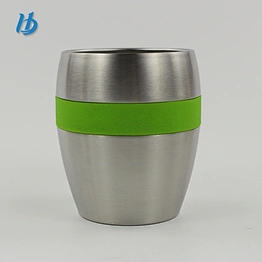 New design stemless stainless steel wine glass,double wall cup wholesale