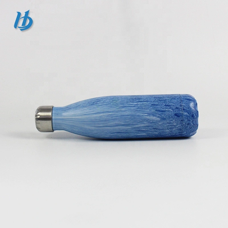 2019 hot selling customized drinkware cola stainless steel insulated vacuum water bottle  with cup brush