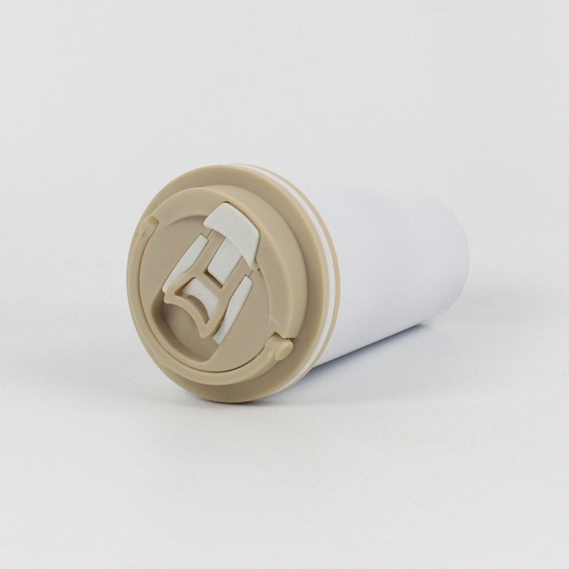 wholesale stainless steel coffee cup double wall yogurt cups with handle