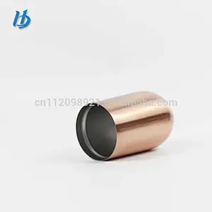 2018 copper plated custom wine glass,double wall stainless steel wine glass tumbler wholesale
