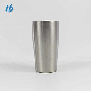 Stainless steel color beer mug,350ml double wall mug customized logo