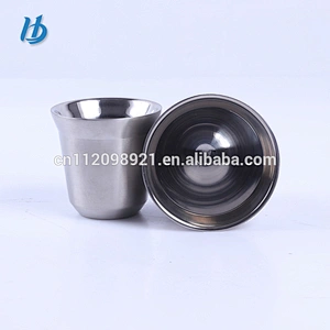 Yongkang Factory OEM BPA Free Best Price High Quality 304 Stainless Steel 60ml/150ml coffee Mug With Gift Box