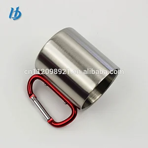 High quality wholesale double wall food grade stainless steel beer mug with handle insulated coffee mugs