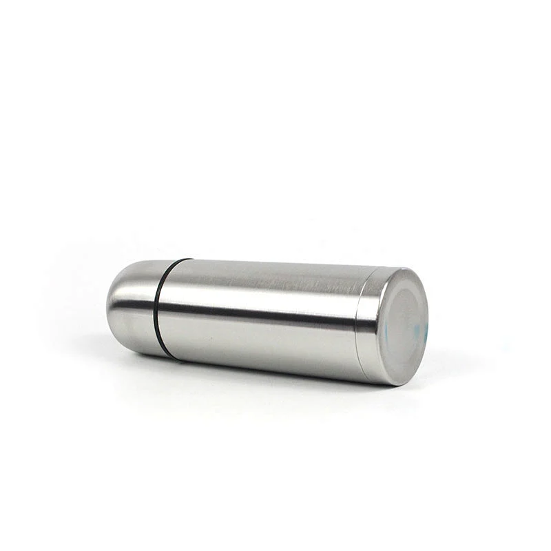 High quality bullet shaped stainless steel hot water bottles