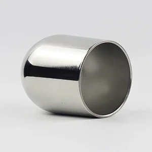 Hot selling stainless steel stemless wine glasses cardboard gift boxes for wine glass