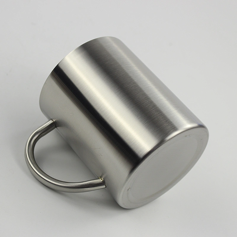 Hot selling wholesale  High quality stainless steel simple office mug with normal handle