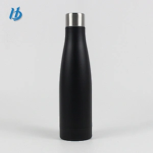 New design stainless steel cola shaped bottle,water bottle without handle