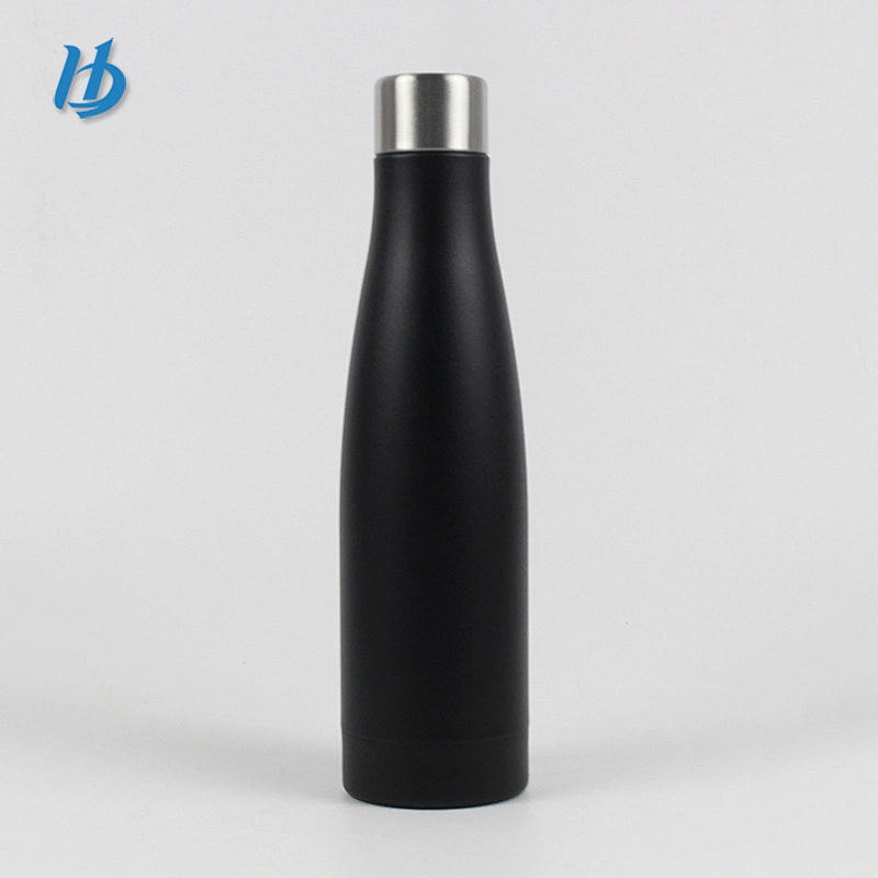 New design stainless steel cola shaped bottle,water bottle without handle