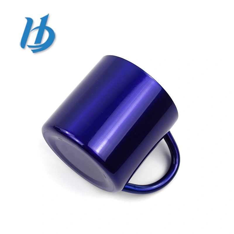 Chinese style double wall stainless steel water cups gifts drinking cup coffee mug with handle custom camping mugs