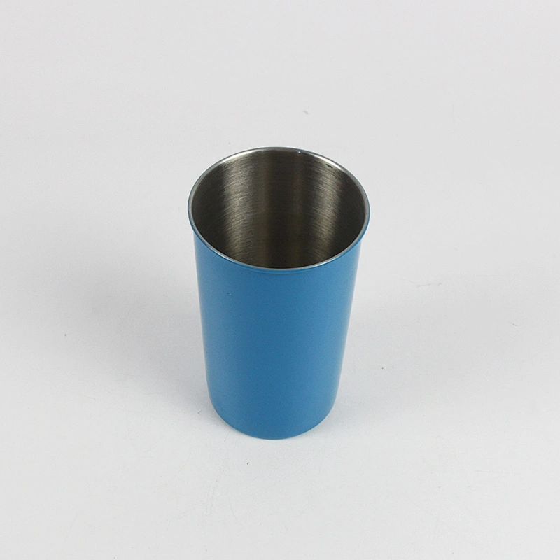 new style stainless steel single wall coffee mug wholesales design logo tea cups