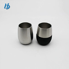 Wholesale stainless steel double wall wine tumbler 9 oz stainless steel insulated tumbler
