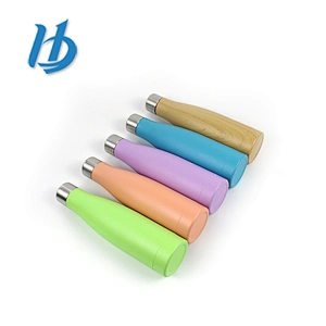Portable sport water bottle ,vacuum stainless steel water bottle customized logo thermo bottle double wall