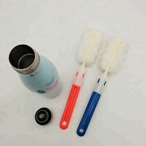 best selling sponge coffee cup cleaning brush stainless steel vacuum bottle brush