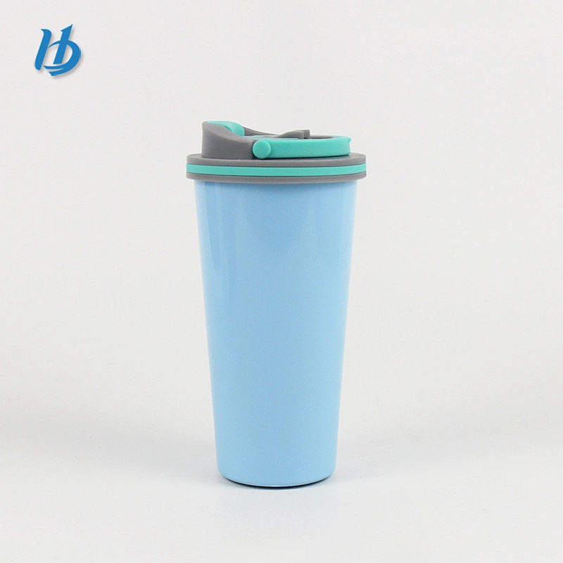500ml double wall stainless steel insulated coffee mug with handle vacuum travel cups