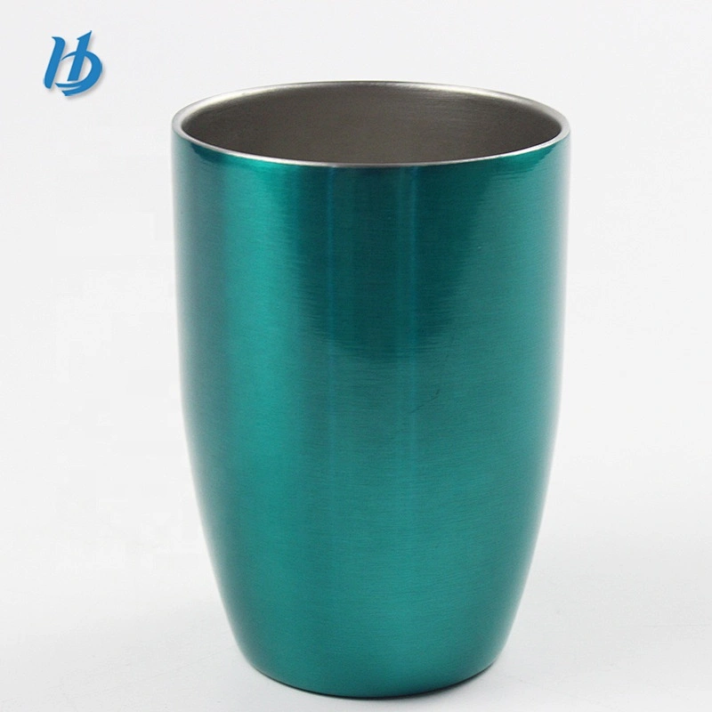double wall stainless steel electric heated auto mug cup,250ml beer mug
