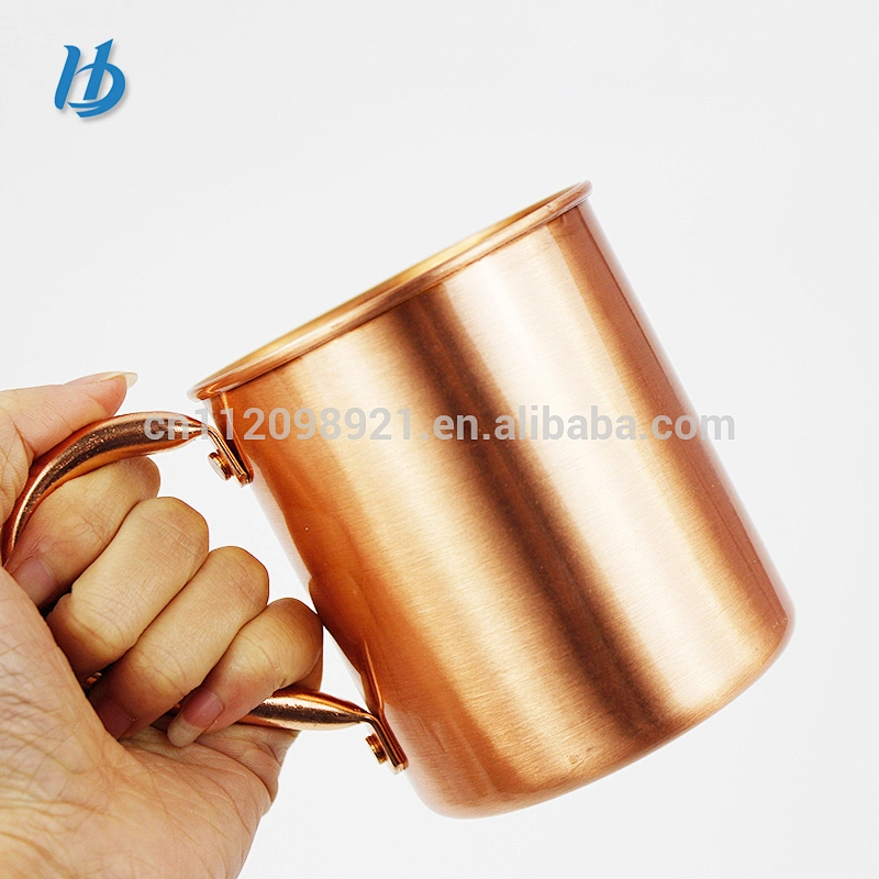 New available 14 Ounce (420ml) 100% pure copper moscow mule copper Mug (Accept OEM)