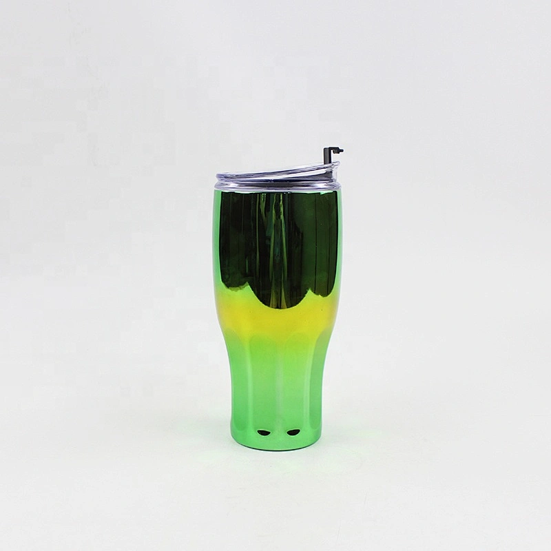 Reusable 30oz stainless steel tumbler with lid wholesale customized logo