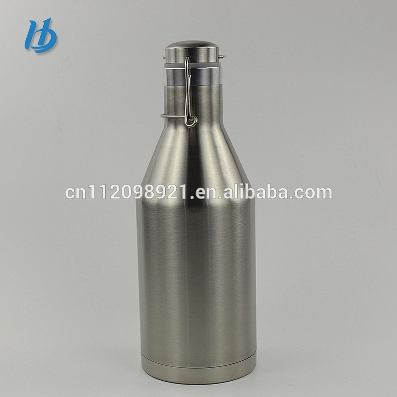 Factory OEM BPA Free High Quality Stainless Steel Water Bottle Stainless Steel Growler