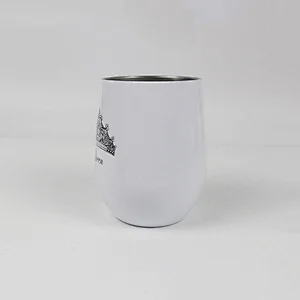egg shaped thermo ceramic cup coffee mug with customized logo