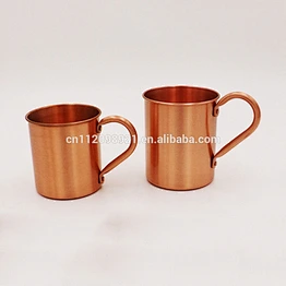 Best Selling High Quality 100% Pure Copper Moscow Mule Mug With Customized Logo