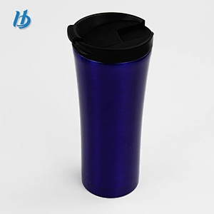 Metal coffee mug ,double wall travel coffee mug without handle wholesale