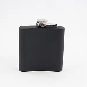 Custom Gift Stainless Steel Hip Flask Set