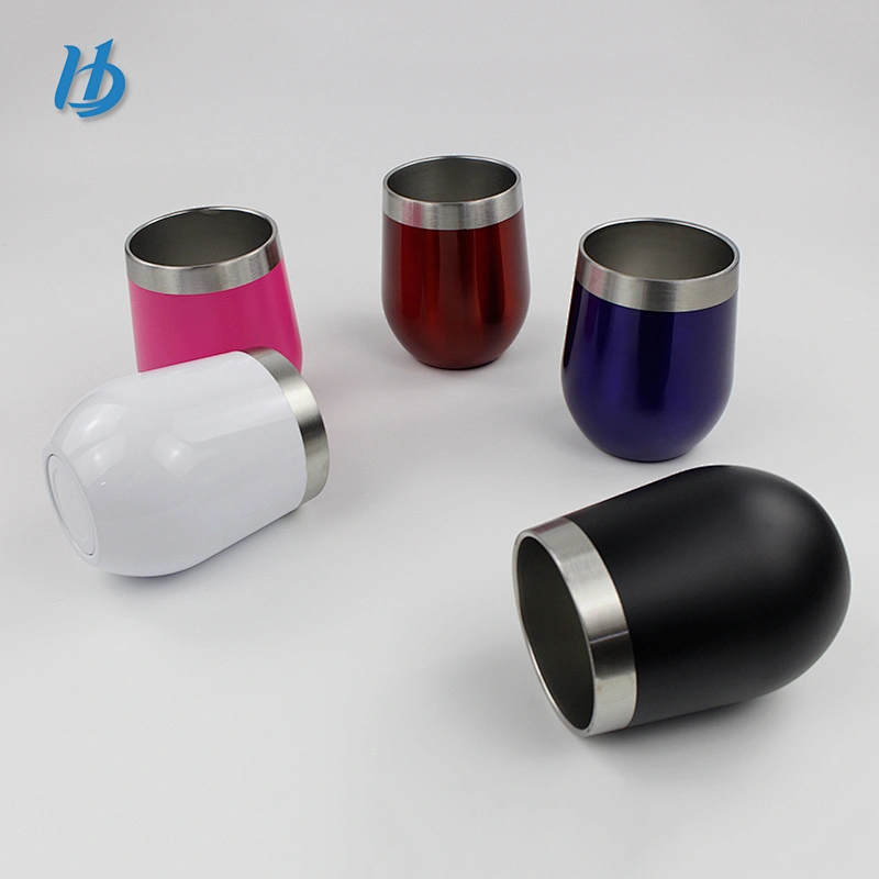 Private label stainless steel tumbler 12OZ double wall mug with lid wholesale steel insulated tumbler