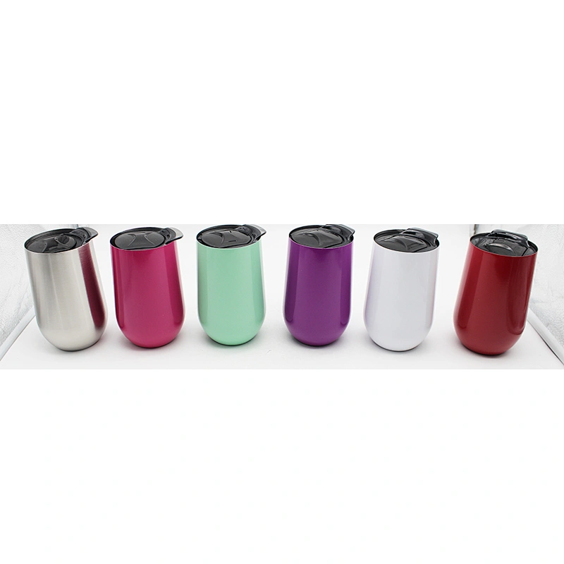 wholesale new product 18oz stainless steel drinking tumbler stemless vacuum coffee mug with lid wine glasses beer mug