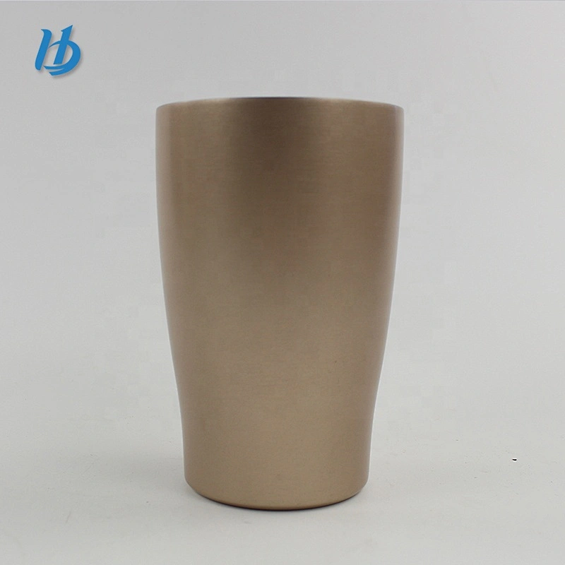 Double wall stainless steel travel mug stainless steel beer cup custom drinking cup