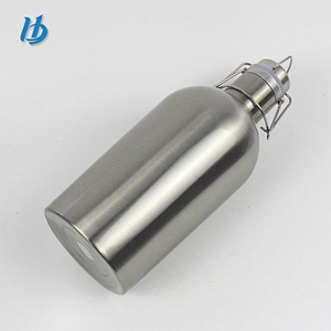 64oz Stainless Steel Beer Growler, Swing Top Insulated Beer Growler,Beer Bottle