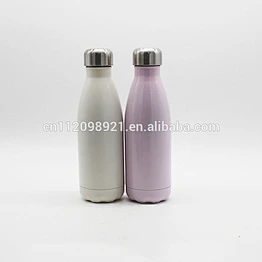 modern design 500ml vacuum flask stainless steel double wall cola bottle sport water bottle with cheapest price