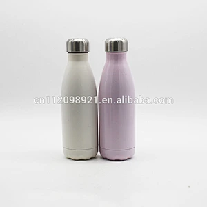 modern design 500ml vacuum flask stainless steel double wall cola bottle sport water bottle with cheapest price