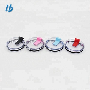 2017 new spill and splash proof lid sliding lid for stainless steel tumbler