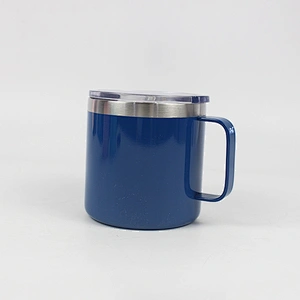 Double Wall Stainless Steel Spray Painted Coffee Mug