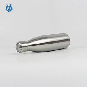 Sublimation thermal water bottle,500ml double wall cola shape bottle