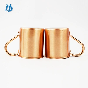 FDA Approved  Finish Moscow Mule Pure Copper Mug, BPA Free Pure Copper