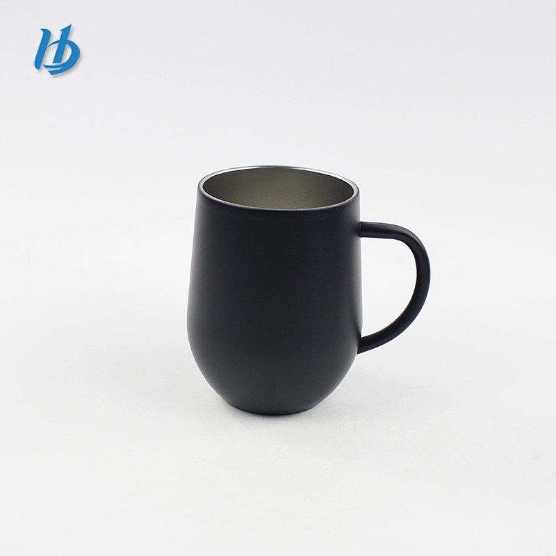 Unique sublimation mug personalized  vacuum wine glass with handle wholesale