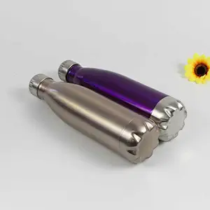 Superior quality stainless steel cola shaped bottle,vacuum insulated water bottle wholesale