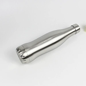 Metal double wall stainless steel water bottle,500ml bottle for drinking