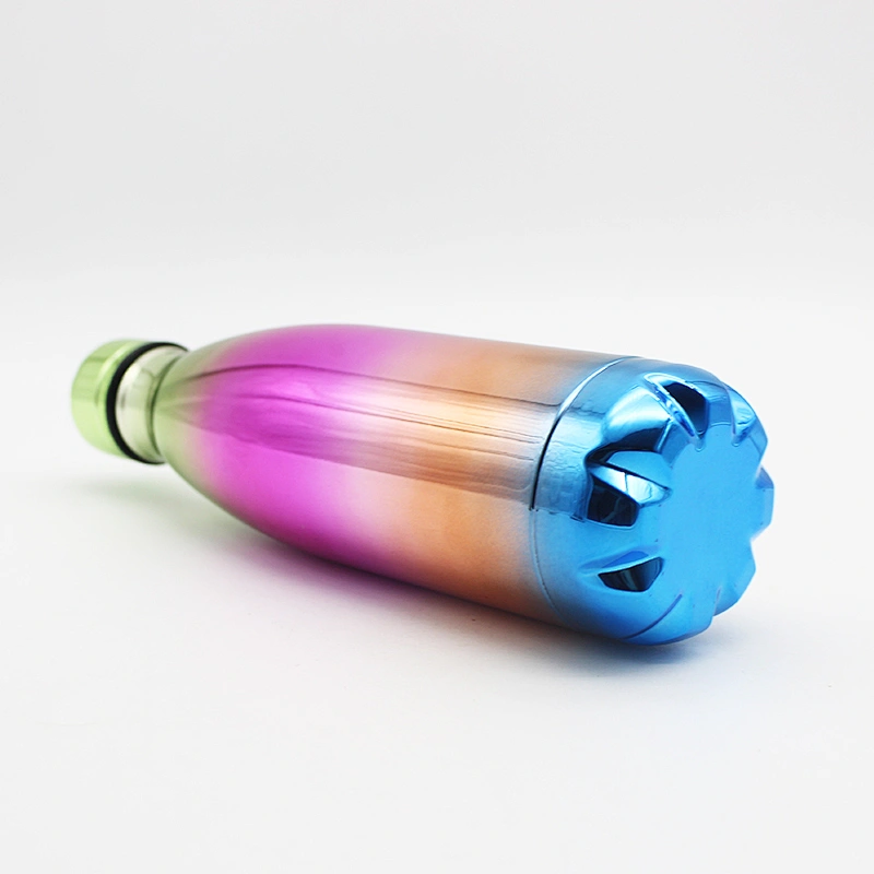 Hot Sale New Design Factory Price Cool Portable Stainless Steel Spray Drink Sports water bottles copper