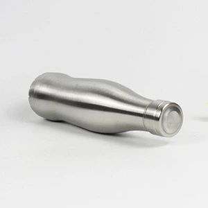Metal double wall stainless steel water bottle,500ml bottle for drinking