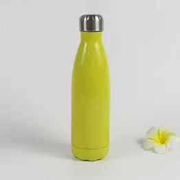Superior quality stainless steel cola shaped bottle,vacuum insulated water bottle wholesale